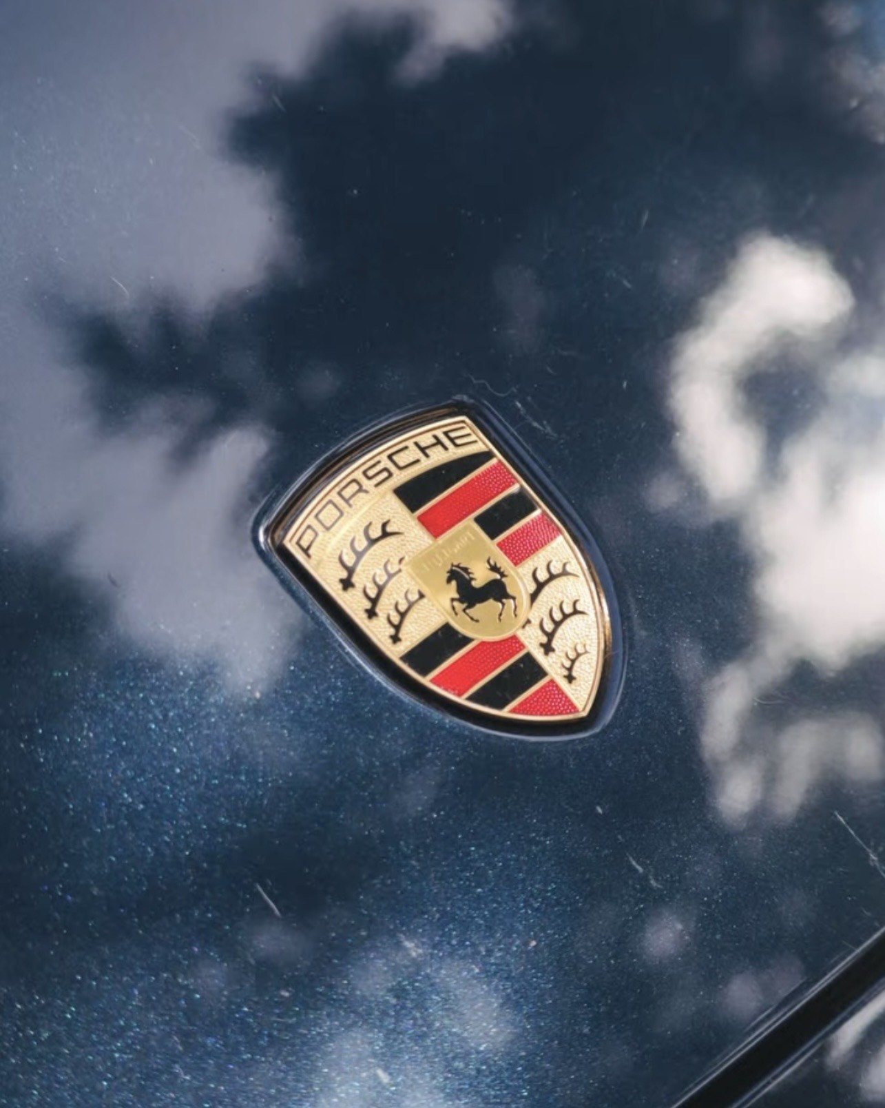 Porsche antes do trabalho