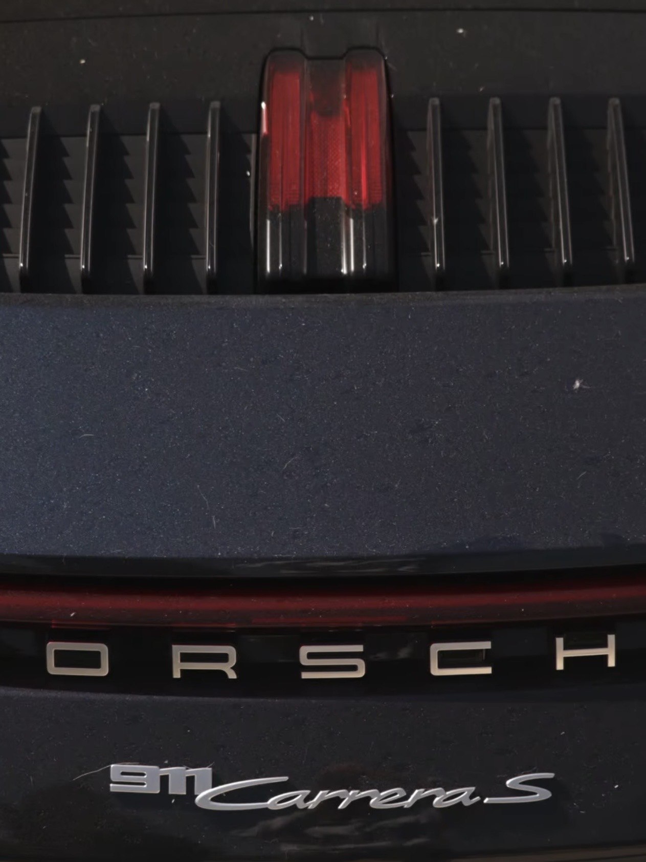 Porsche 911 antes do trabalho